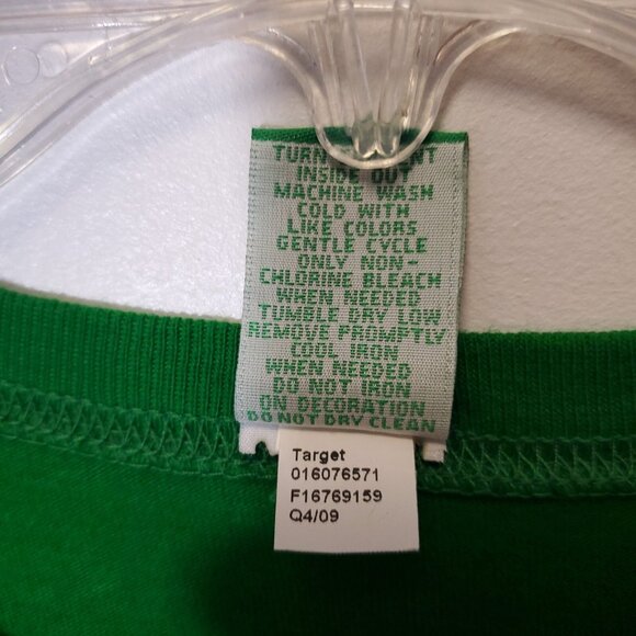 Irish T-Shirt "I'm Goin Green" Irish Shamrock Short Sleeve Shirt Womens Medium - Picture 5 of 7